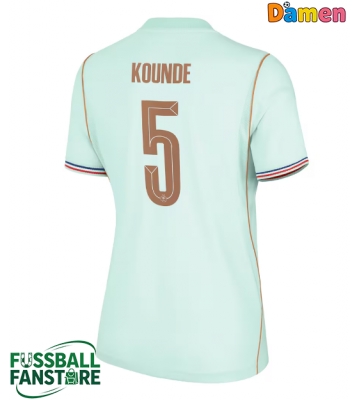 Frankreich Jules Kounde #5 Replik Auswärtstrikot Damen WM 2026 Kurzarm